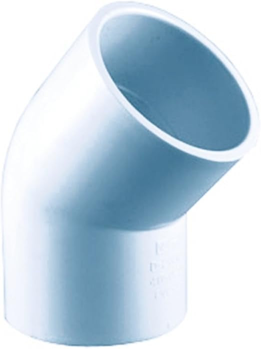 CHARLOTTE PIPE Charlotte Pipe PVC 02309 1400HA 1-1/2 in Slip x Slip Schedule 40 45-Degree Elbow (45 Deg)