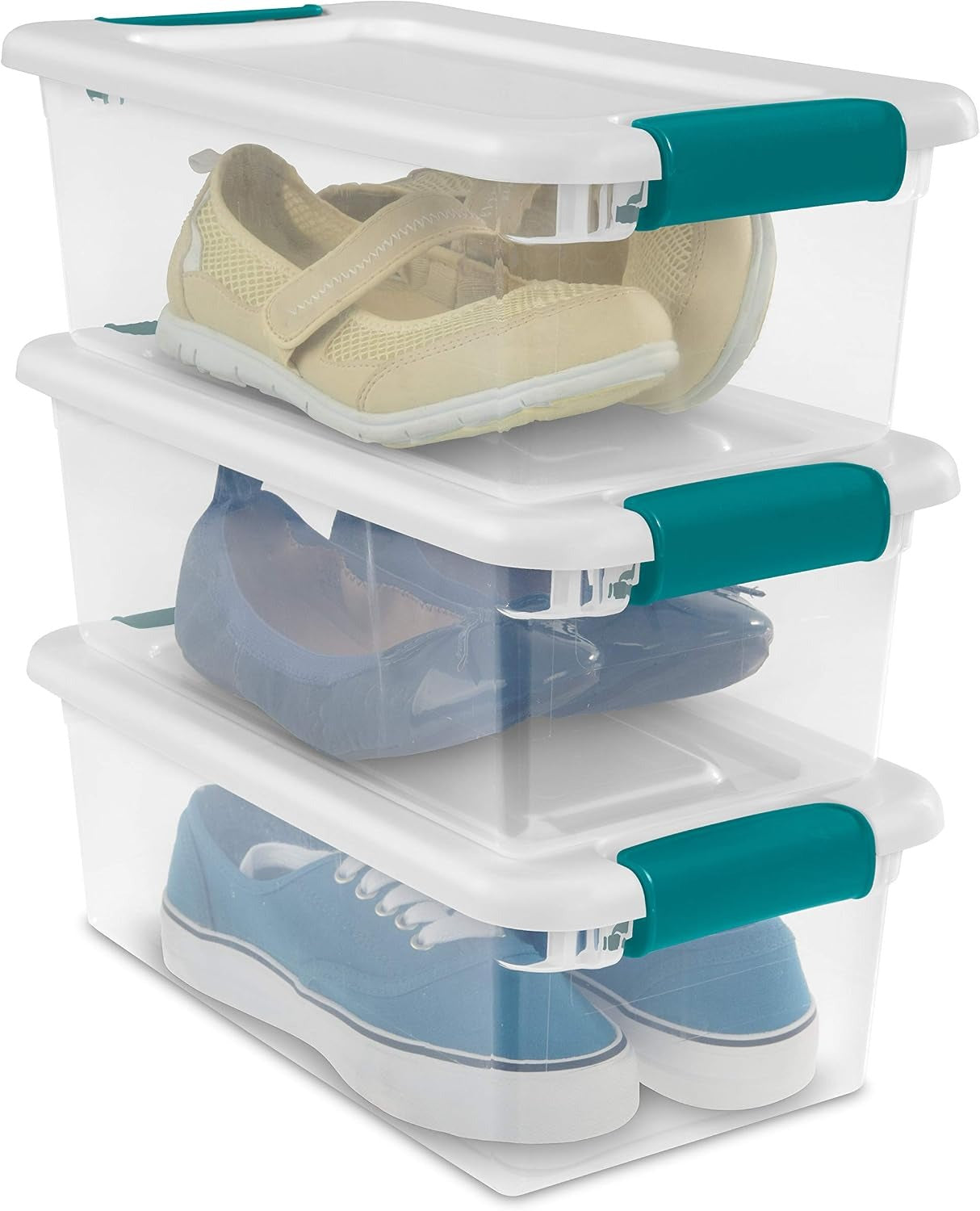 STERILITE Sterilite 14928012 latching storage box 6 qt (12 pack)