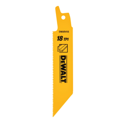 DeWalt DW4810 Metal Cutting Reciprocating Saw Blades 4 In 18TPI