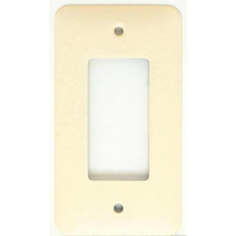 MULBERRY METAL PRODUCTS Mulberry Metal Products 79401 Receptacle Wallplate 1 Gang (5 in H x 2-3/4 in W)