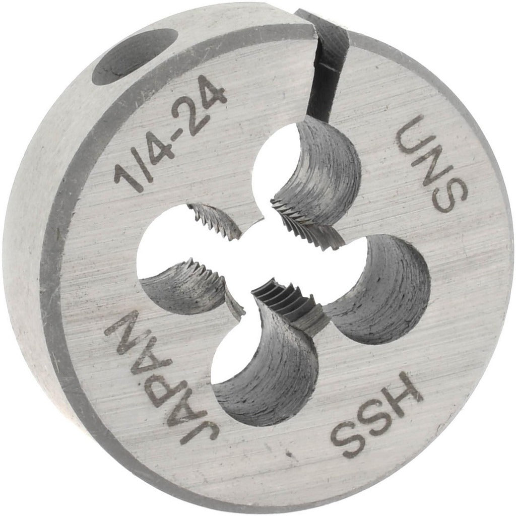 VALUE COLLECTION Value Collection 315-1121 Round Die 1/4-24 1 Inch Od Hss