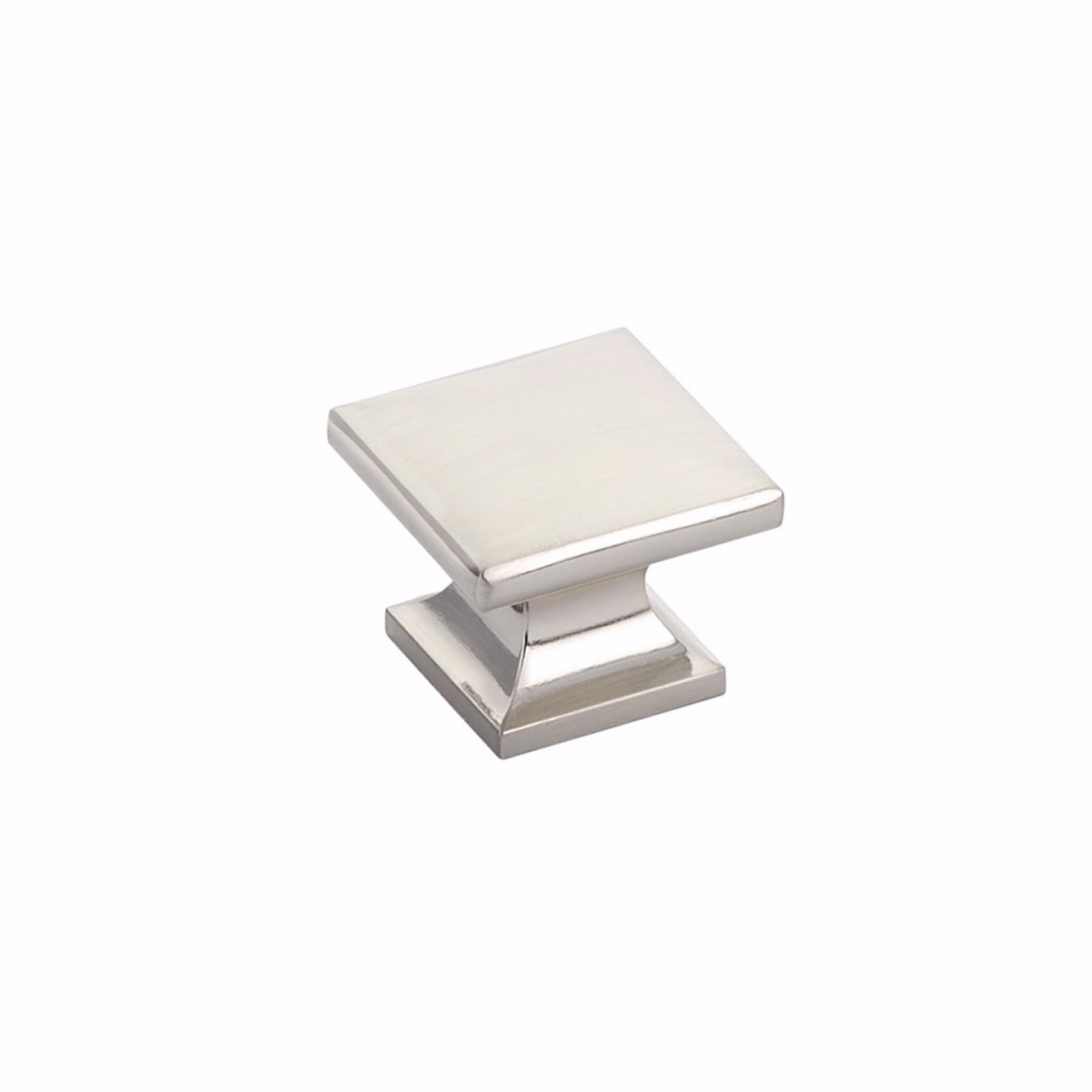 SCHAUB Schaub 219-BN Square Cabinet Knob Brushed Nickel
