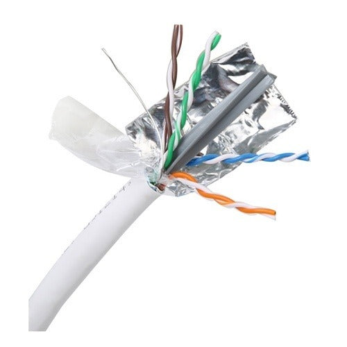 WIREPATH Wirepath SP-CAT6-SH-1000-WHT CAT6 Shielded Plenum Cable