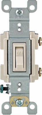 LEVITON Leviton Mfg Co 204-RS115-TCP Single Pole Switch 15A
