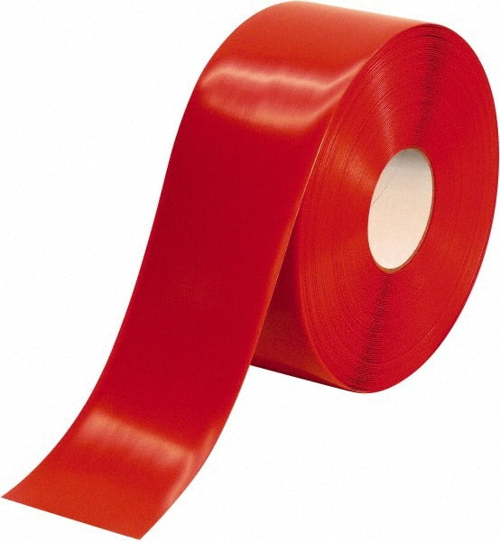 PRO-SAFE Pro-safe 30-PRO-4RR Floor Aisle Marking Tape 4 in Red Pvc