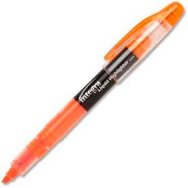 INTEGRA Integra 33313 Liquid Ink Highlighter Fluorescent Orange 12 Pack