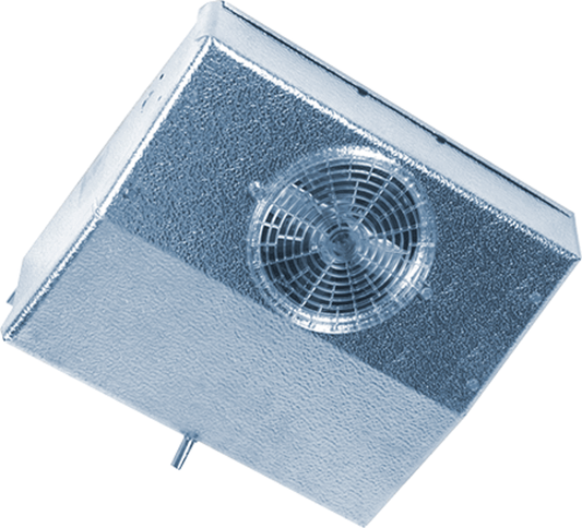 Heatcraft TAK55AG Reach-In Unit Cooler 55 MBH 5 Fan Shaded Pole 115/1 Thin Profile Air Defrost Coated Coil