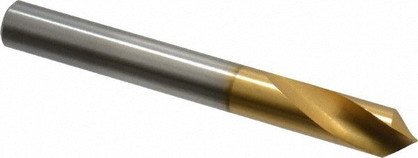 PRECISION TWIST DRILL Precision Twist Drill 6000150 Spotting Drill 3/8 in Hss Tin