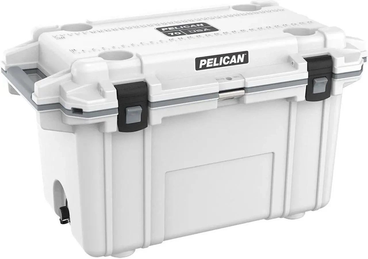 PELICAN Pelican 70Q-1-WHTGRY Elite Cooler 70 Qt (70Q1WHTGRY)