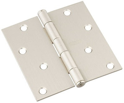 NATIONAL HARDWARE National Mfg N830-249 Satin Nickel Door Hinge 4 Inches