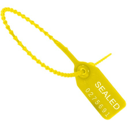 BSC PREFERRED Bsc Preferred SE1005Y Pull-tight Security Seals 100/case