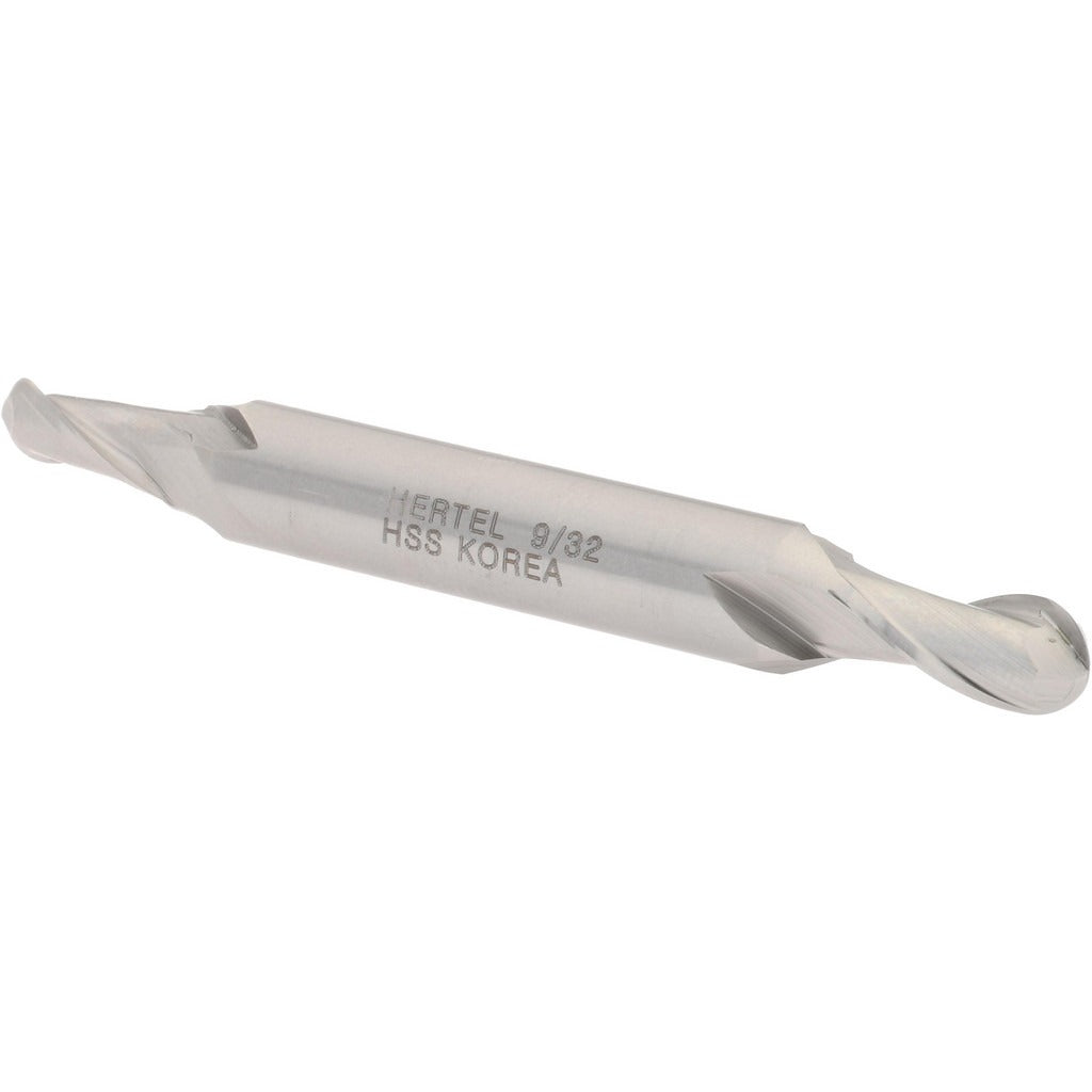 HERTEL Hertel E211201801 Ball End Mill 0.2813 in 2 Flute Hss