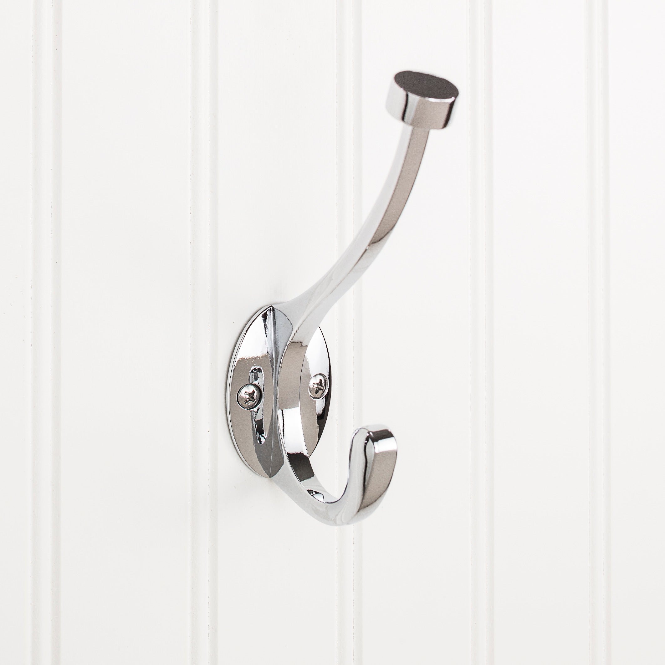 ELEMENTS Elements YD60-550PC Double Prong Wall Hook Polished Chrome
