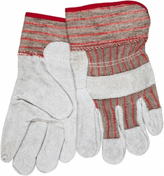 MCR SAFETY Mcr Safety 1201S Work Gloves Safety Cuff Leather Palm