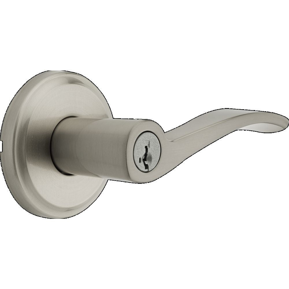 KWIKSET Kwikset 740SEL-15S Sedona Lever Entry Lock Smartkey Satin Nickel