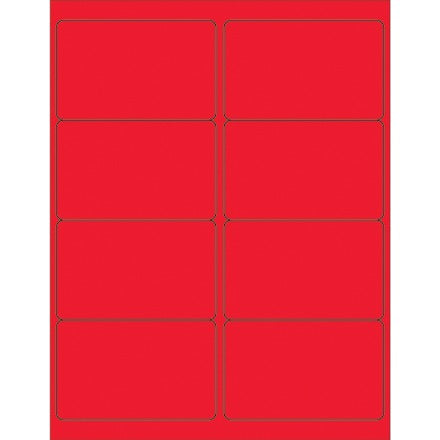 BSC PREFERRED Bsc Preferred LL179RD Printer Labels 800 Per Case