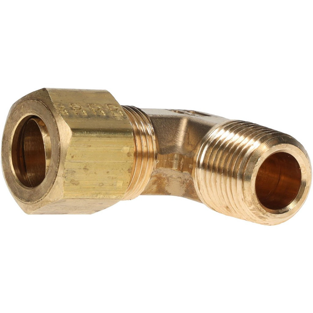 PARKER Parker 169C-8-6 Compression Male Elbow 1/2 in Od Brass