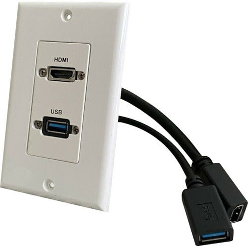 COMPREHENSIVE Comprehensive WPD-HD-U3A-AW Hdmi Usb-a 3.0 Pass-through Insert