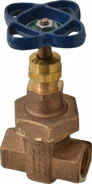 NIBCO Nibco NL2I006 Gate Valve 1/2 Inch Threaded Bronze 300 Psi