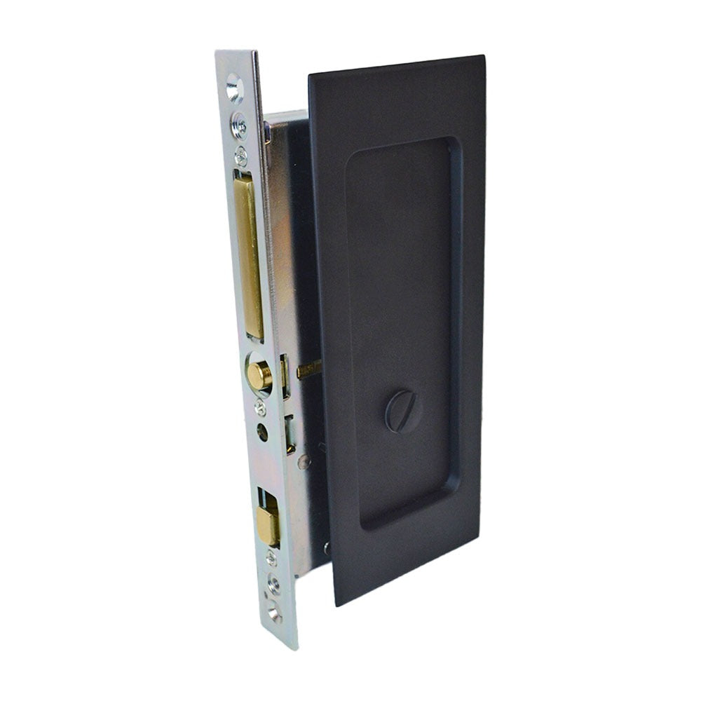 EMTEK Emtek 2115US19134 Privacy Pocket Door Mortise Lock Flat Black
