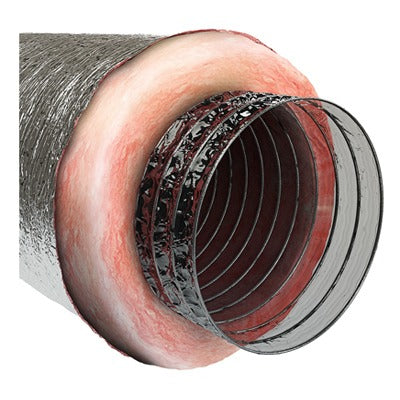 IMPERIAL Imperial MEA-0825-6 Flexible Air Duct R-6.0 8in X 25ft