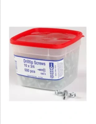 SHOOK MANUFACTURING Shook Manufacturing 11268 Drill Tip Screw 10x3/4 in 500PK
