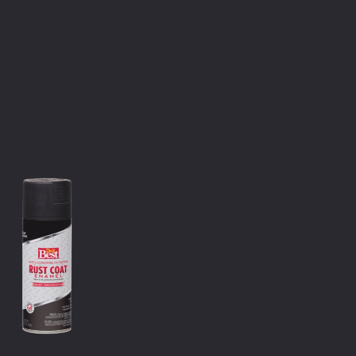 BSC PREFERRED Bsc Preferred 203506D Flat Black Rust Preventive Spray Paint