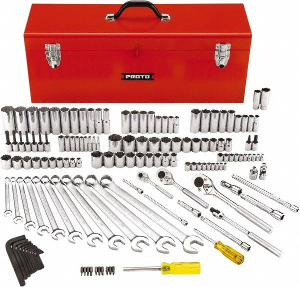 PROTO Proto J47148-1A 148 Pc Deep Standard Socket Set