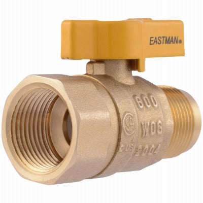 SHARKBITE Sharkbite/cash Acme 60005B Straight Brass Gas Ball Valve