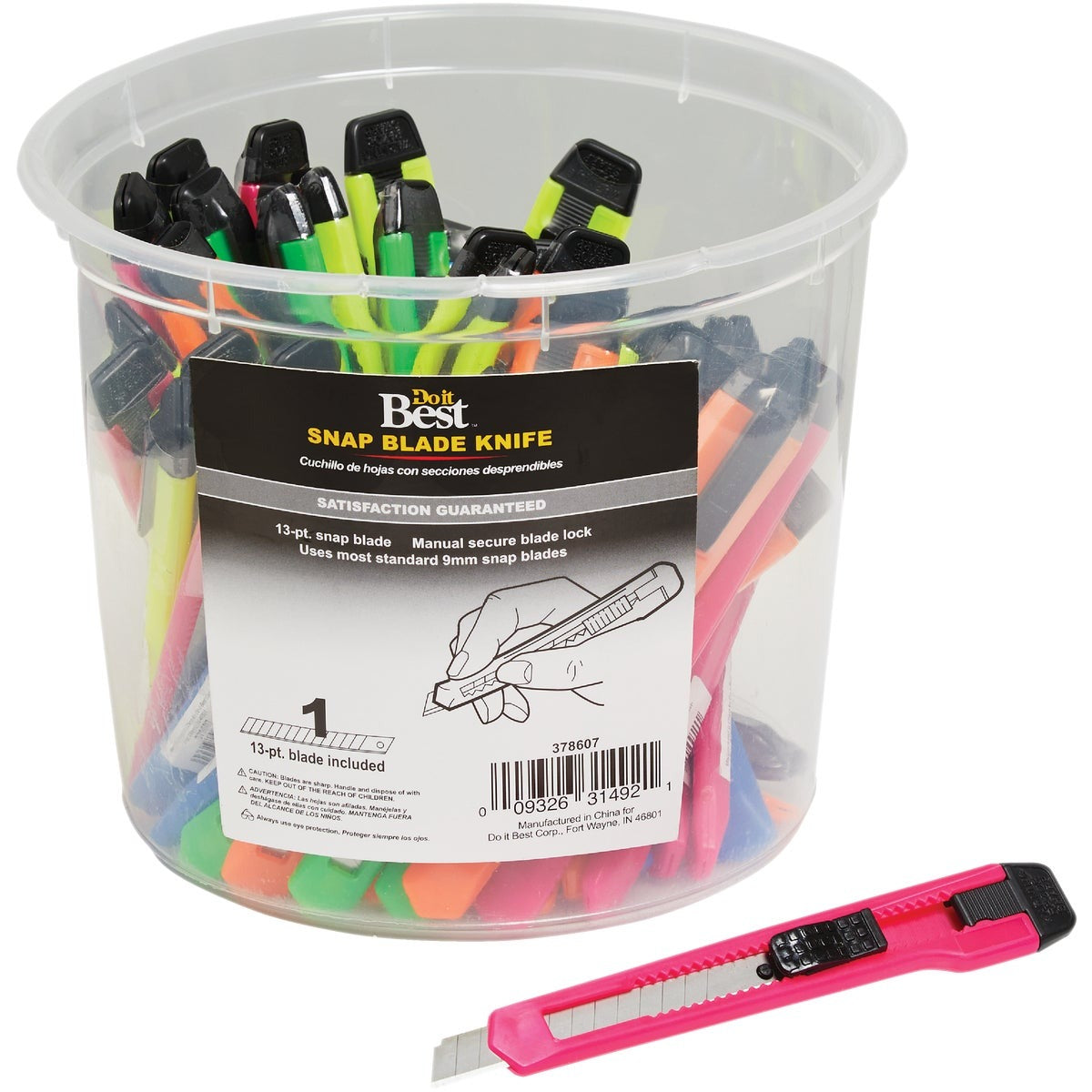 DO IT BEST Do It K13-50-DIB 13-point Knife Impulse Display