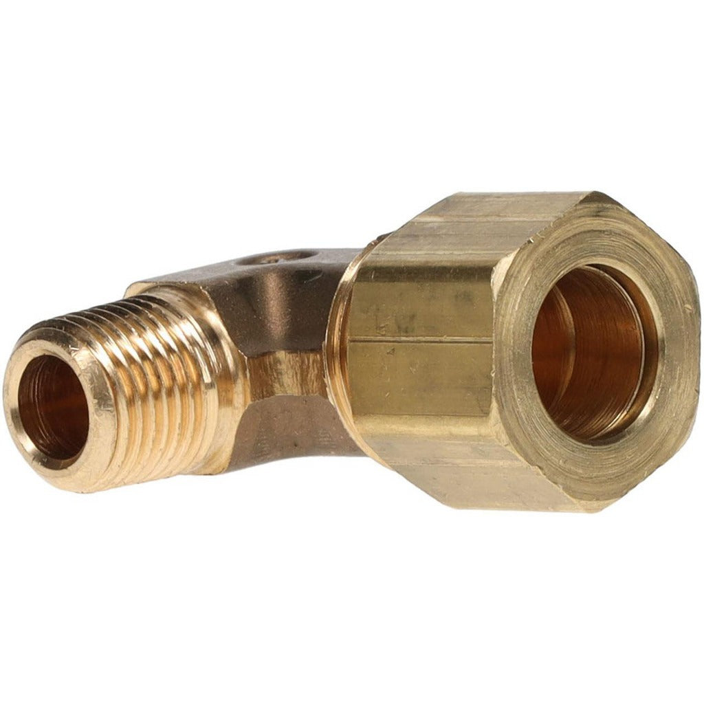 PARKER Parker 169C-6-2 Compression Male Elbow 3/8 in Brass