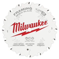 Milwaukee 48400522 16T Framing Circular Saw Blade 5-3/8 In 10 mm Arbor