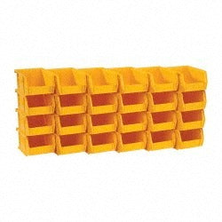 QUANTUM STORAGE SYSTEMS Quantum Storage QUS210YLCS Hopper Stacking Bin Yellow