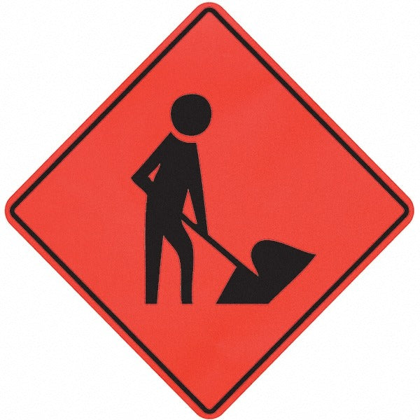 PRO-SAFE Pro-safe 07-800-3002-L Traffic Control Sign Triangle 36in