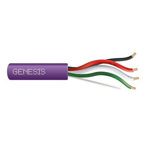SOUTHWIRE Genesis Cable 52515510 16/4 Stranded Cmr Audio Cable 500 Ft