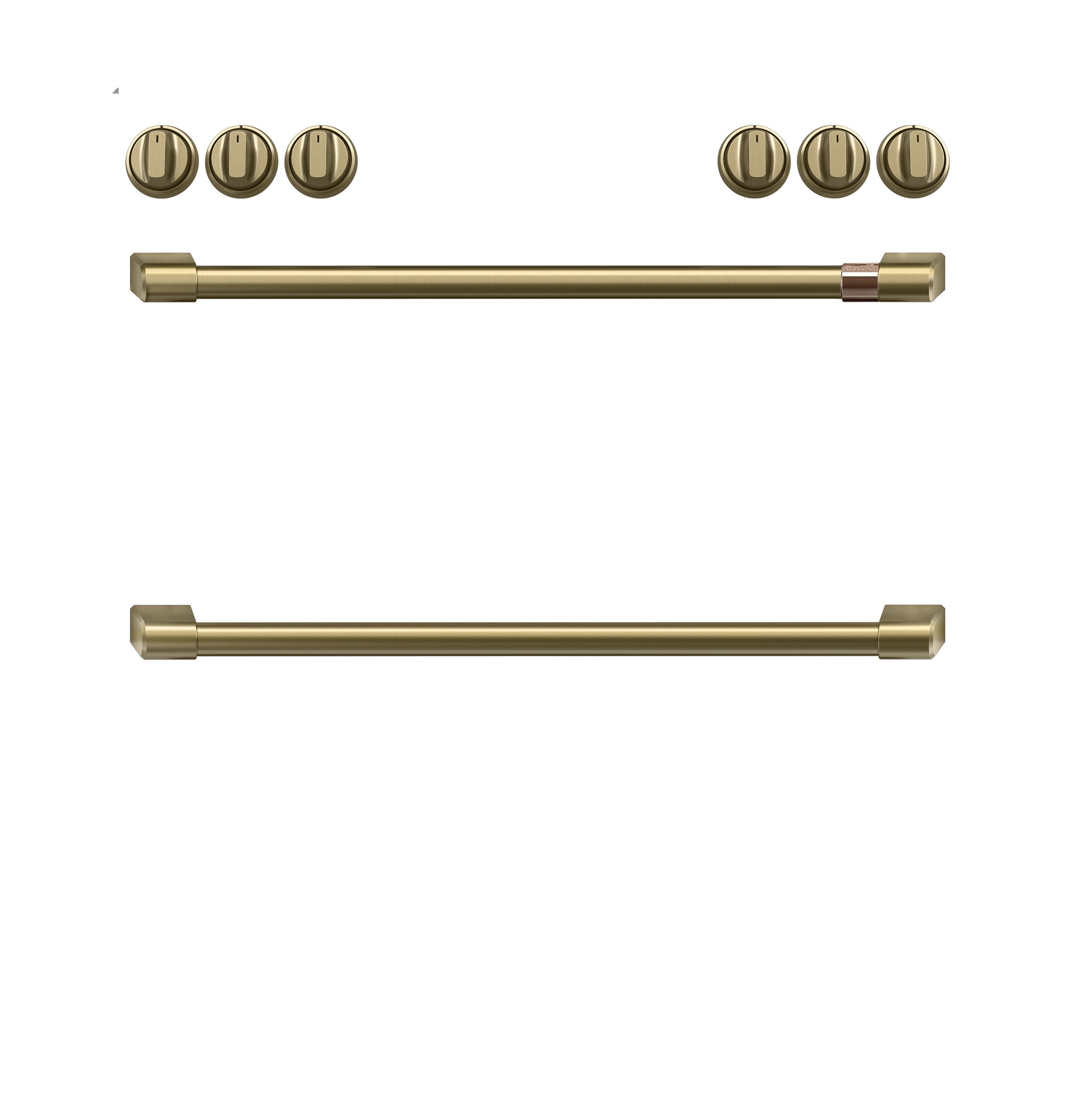 GE APPLIANCES GE APPLIANCES CXFCGHKPMBZ Handle Kit Range Brushed Brass