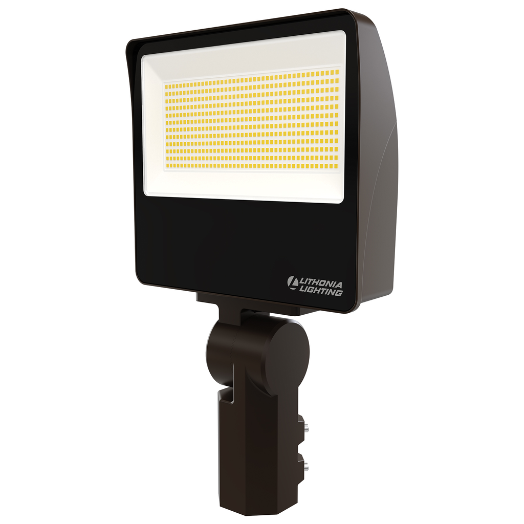 Lithonia Lighting ESXF4-ALO-SWW2-YS-DDB-M2 150W LED Floodlight Selectable Lumens 16,000 - 20,000 Switchable CCT 3K/4K/5K