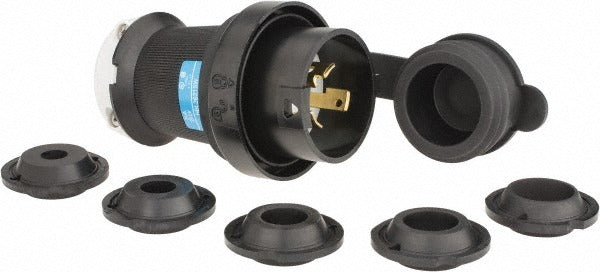HUBBELL Hubbell HBL2621SW Locking Plug L6-30P 250V 30A