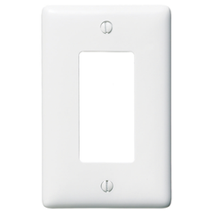 Hubbell NP26W 1-Gang 1-Device GFCI, Surge Receptacle & Decorator Device Wallplate