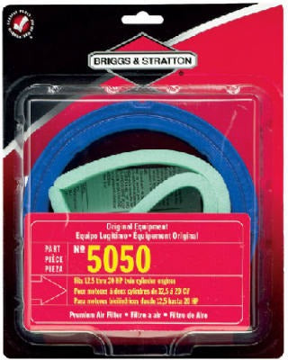 BRIGGS & STRATTON Power Distributors 5050K Air Filter Cartridge 5-pack