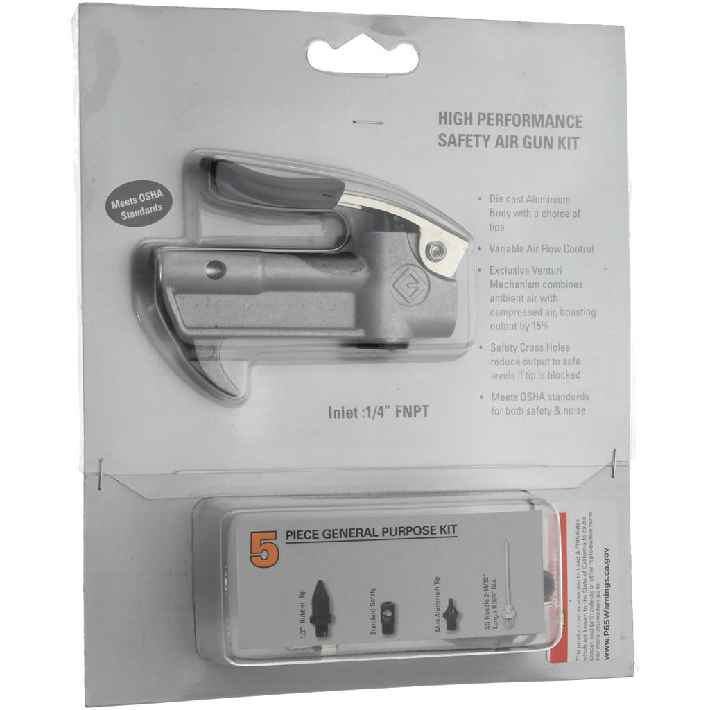 VALUE COLLECTION Value Collection 4010951020 Aluminum Air Gun Kit 5 Piece