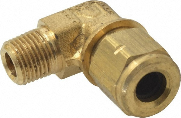 PARKER Parker 169VL-4-2 Compression Male Elbow 1/8-27 Brass