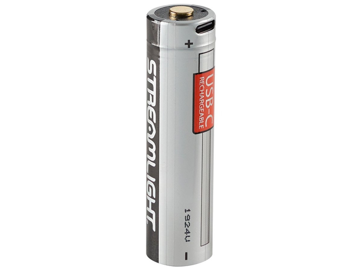 STREAMLIGHT Streamlight 22102 18650 USB Rechargeable Battery 3.7V 2600mAh (2-Pack)