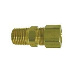 MIDLAND INDUSTRIES Midland Industries 18095 Bulkhead Nut 3/16 in Compression Brass