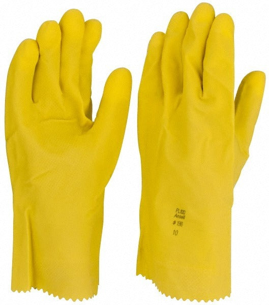 ANSELL Ansell 185750 Chemical Resistant Latex Gloves Size 8