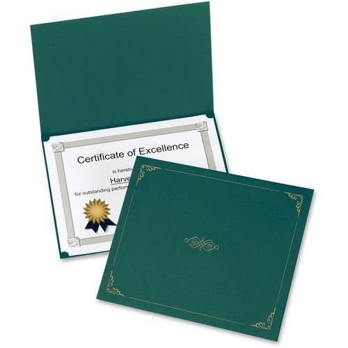OXFORD Oxford OXF29900605BGD Certificate Holder Green 5 Pack