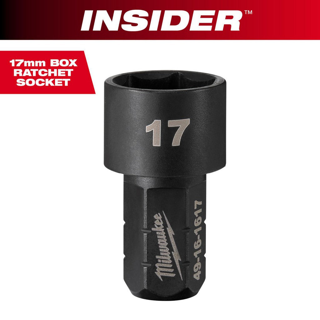 MILWAUKEE Milwaukee Tool 49-16-1617 Impact Socket 17mm 6-pt