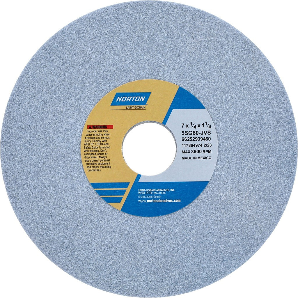 NORTON Norton 66252939460 Surface Grinding Wheel 7in 60 Grit