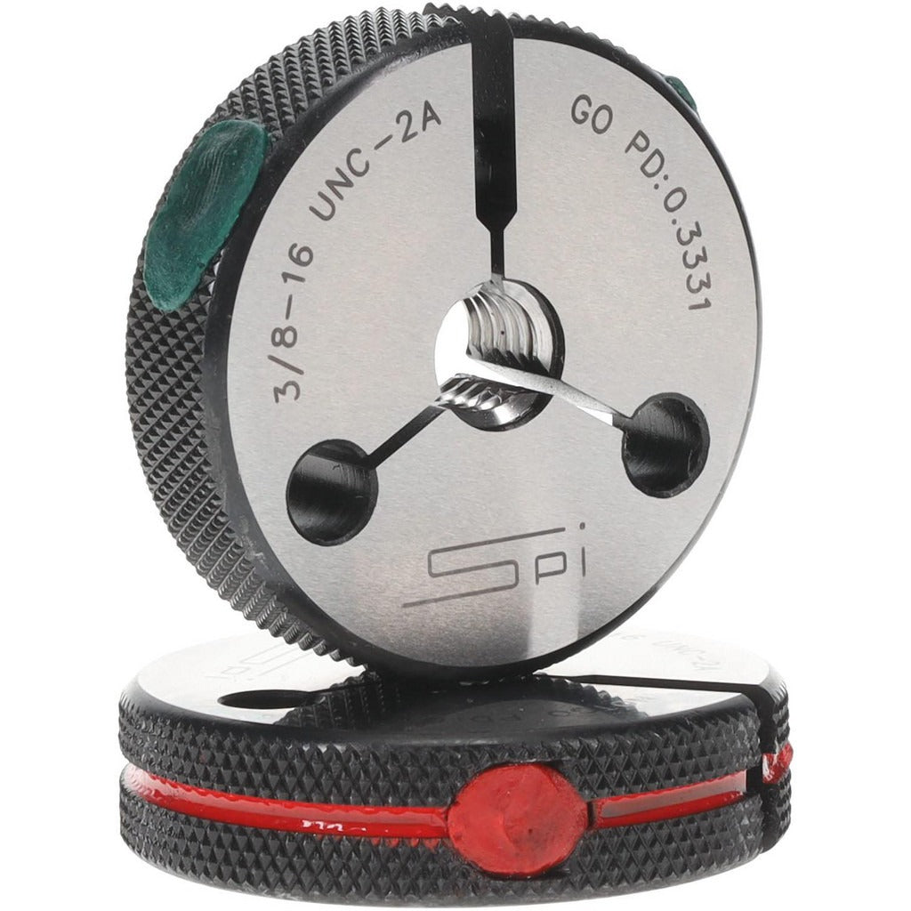SPIROTHERM Spi 23-163-9 Threaded Ring Gage 3/8-16 Class 2A Go No Go