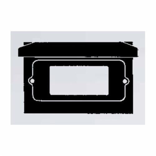 MULBERRY METAL PRODUCTS Mulberry Metal Products 30451 Self-Closing Weatherproof GFCI Receptacle Cover 1-Gang Horizontal